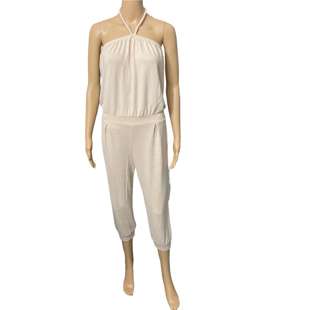 HelloNite Lounging Halter Neck Jumpsuit Size S